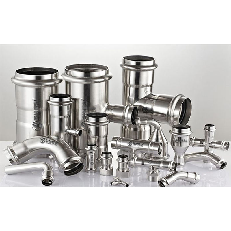 雙卡壓不鏽鋼管件