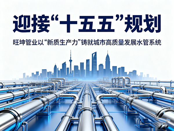 迎接“十五五”規劃，麻豆精品免费视频管業以“新質生產力”鑄就城市高質量發展水管係統